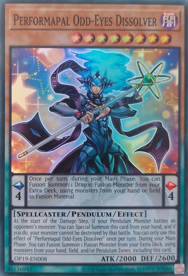 Performapal Odd-Eyes Dissolver [OP19-EN008] Super Rare | Good Games Morley