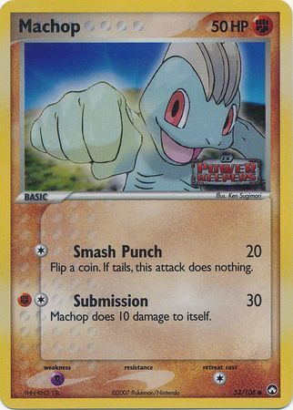 Machop (53/108) (Stamped) [EX: Power Keepers] | Good Games Morley