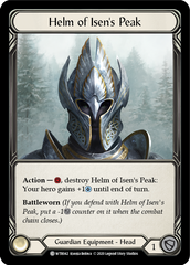 Helm of Isen's Peak [U-WTR042] (Welcome to Rathe Unlimited)  Unlimited Rainbow Foil | Good Games Morley