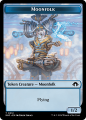 Eldrazi Spawn // Moonfolk Double-Sided Token [Modern Horizons 3 Tokens] | Good Games Morley