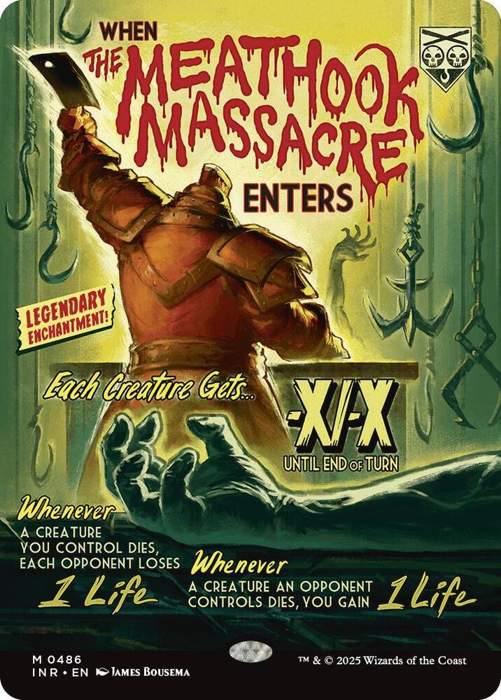 The Meathook Massacre 486/287 (Innistrad Remastered)  - Showcase Foil | Good Games Morley
