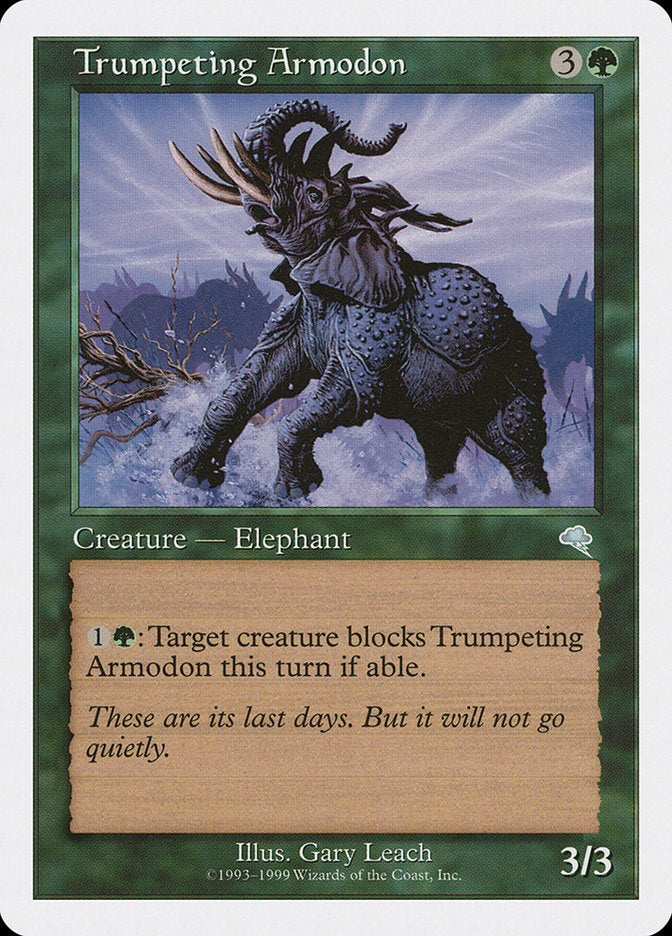 Trumpeting Armodon [Battle Royale] | Good Games Morley