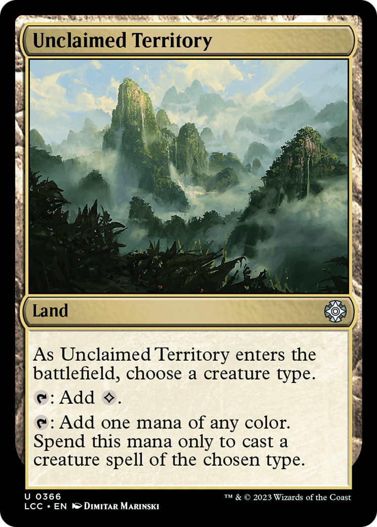 Unclaimed Territory [The Lost Caverns of Ixalan Commander] | Good Games Morley