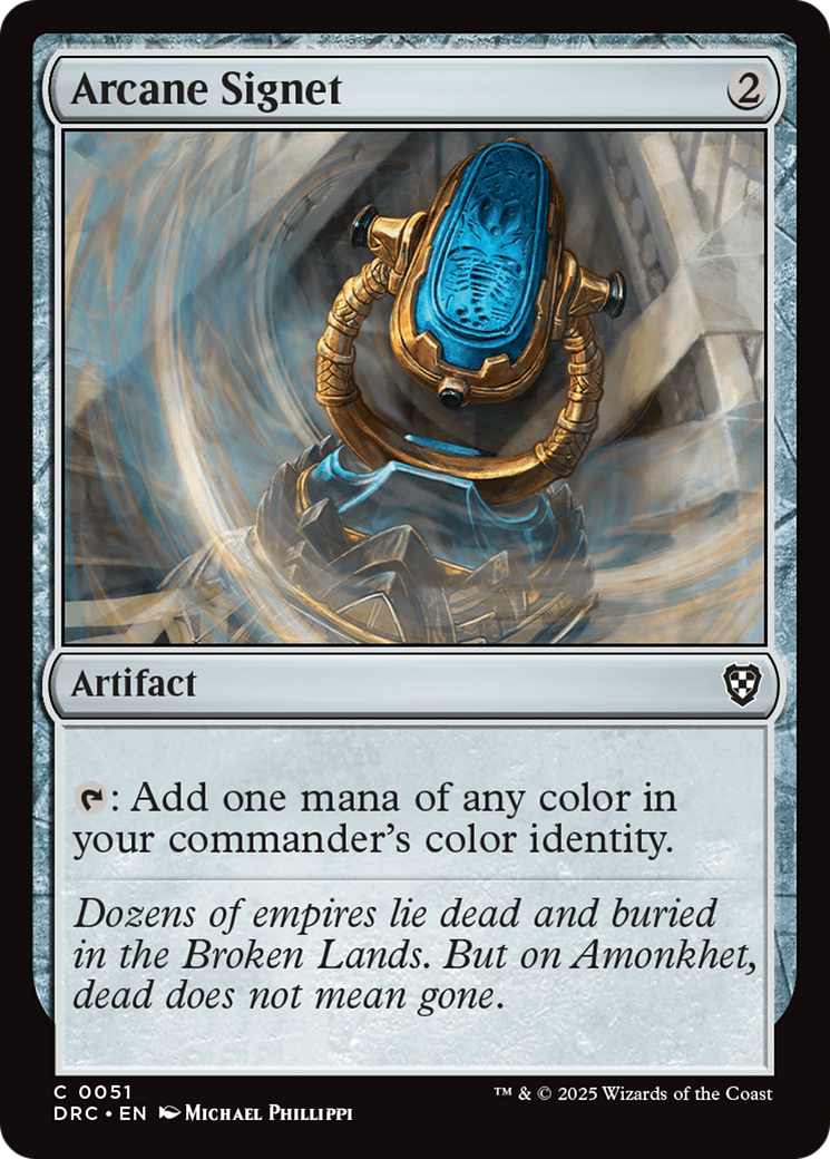 Arcane Signet [Aetherdrift Commander] | Good Games Morley
