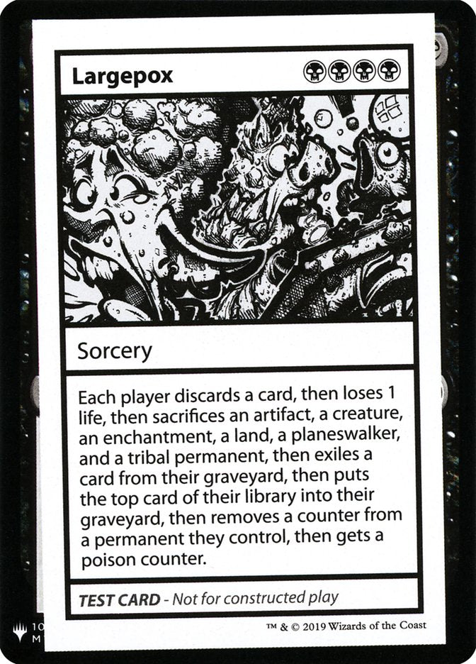 Largepox [Mystery Booster Playtest Cards] | Good Games Morley