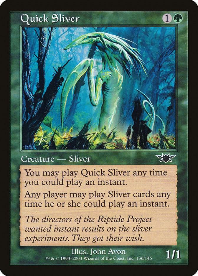 Quick Sliver 136 (Legions)  | Good Games Morley