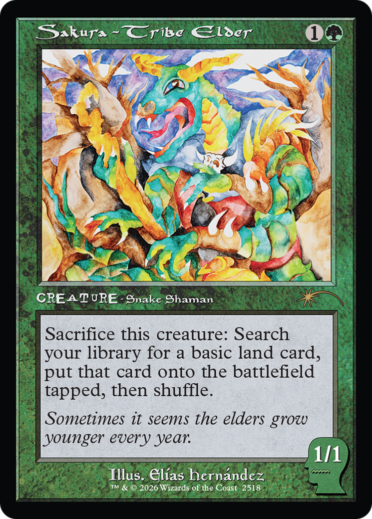 Sakura-Tribe Elder (2518) [Secret Lair Drop Series] | Good Games Morley