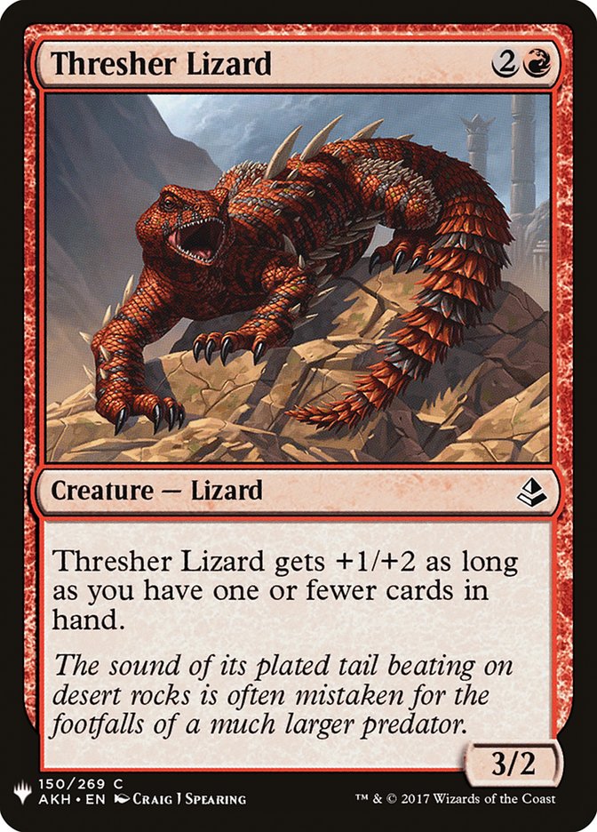 Thresher Lizard [Mystery Booster] | Good Games Morley