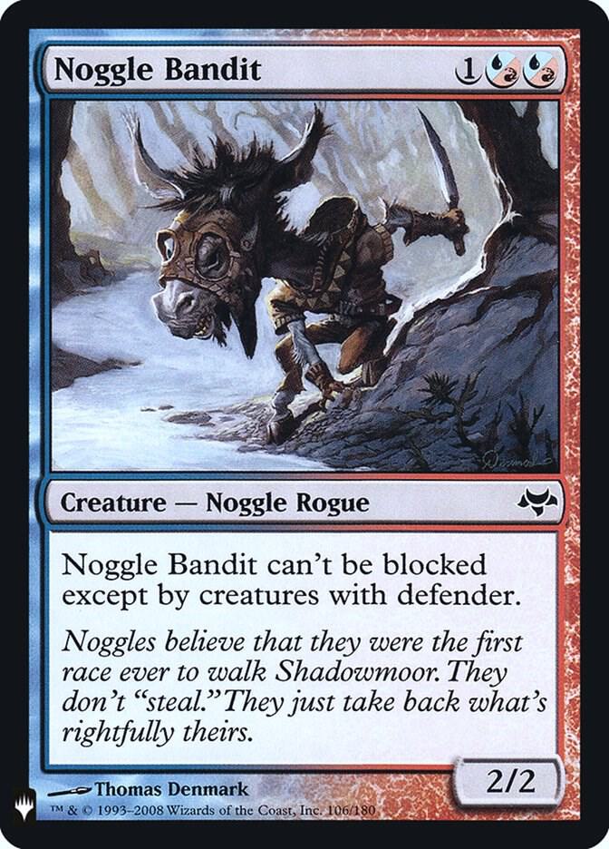 Noggle Bandit EVE-106/5075 (The List Reprints)  - Foil | Good Games Morley