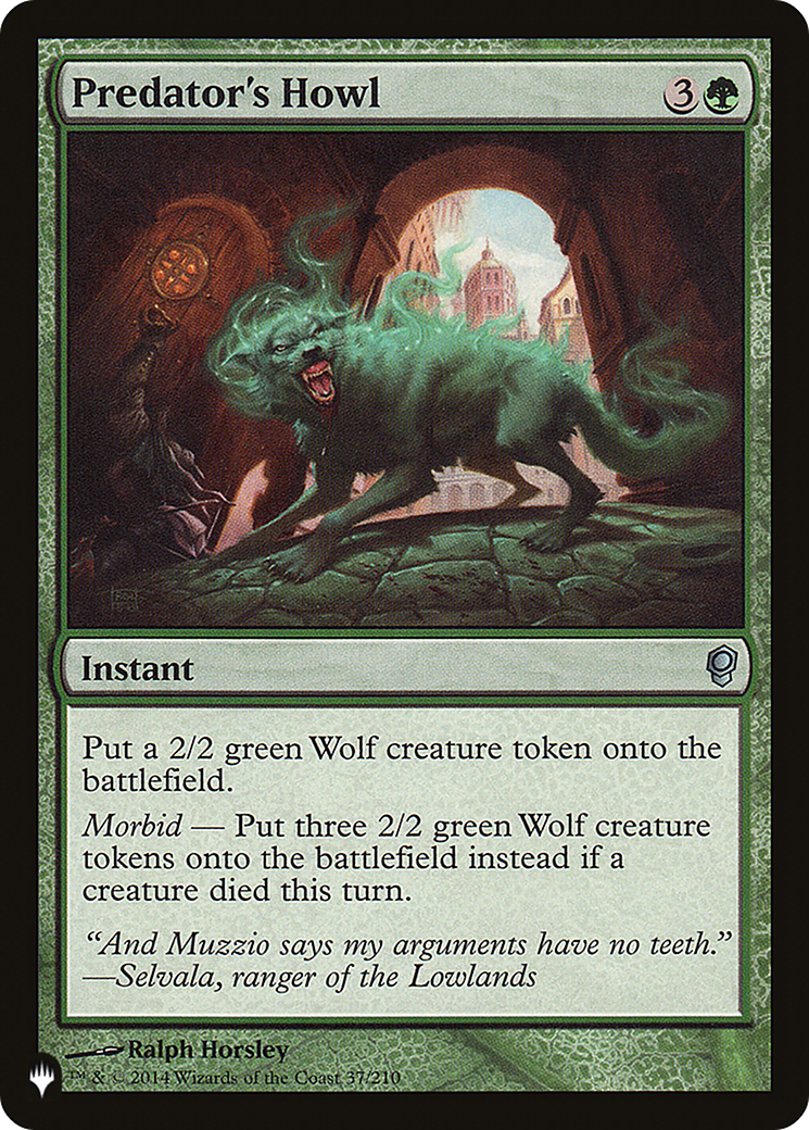 Predator's Howl [The List] | Good Games Morley