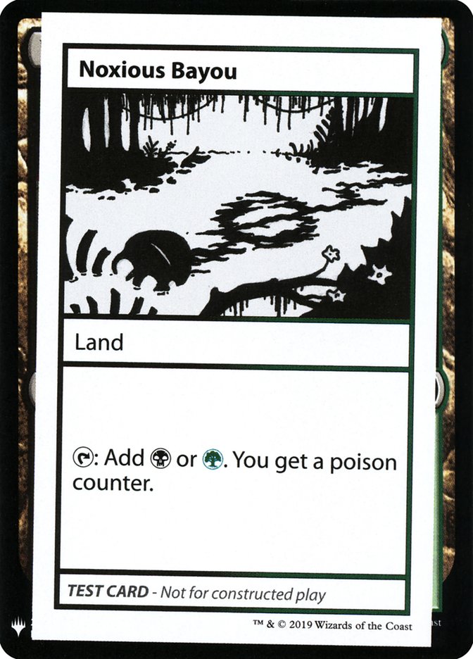 Noxious Bayou [Mystery Booster Playtest Cards] | Good Games Morley