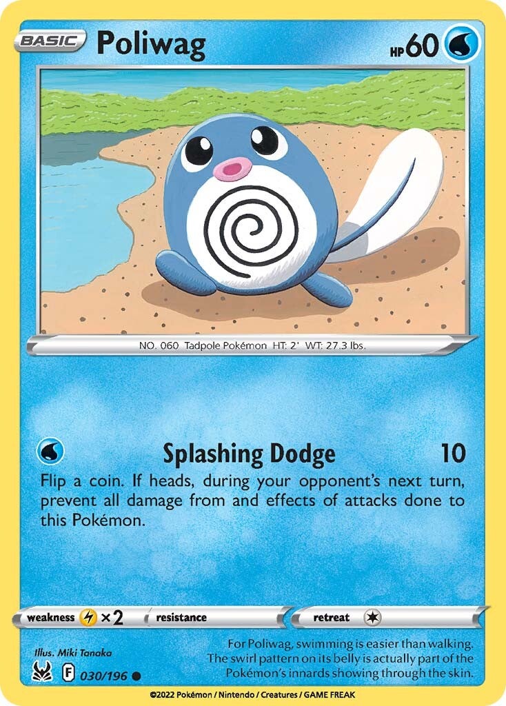 Poliwag (030/196) [Sword & Shield: Lost Origin] | Good Games Morley
