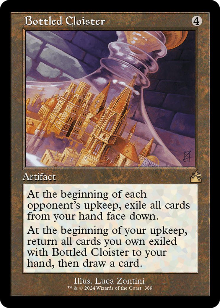 Bottled Cloister (Retro Frame) [Ravnica Remastered] | Good Games Morley
