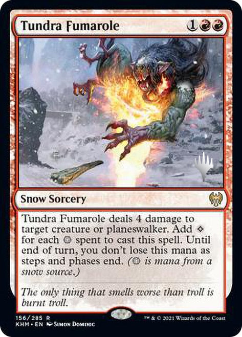 Tundra Fumarole (Promo Pack) [Kaldheim Promos] | Good Games Morley