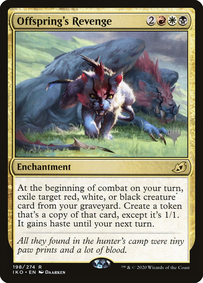 Offspring's Revenge (Promo Pack) [Ikoria: Lair of Behemoths Promos] | Good Games Morley