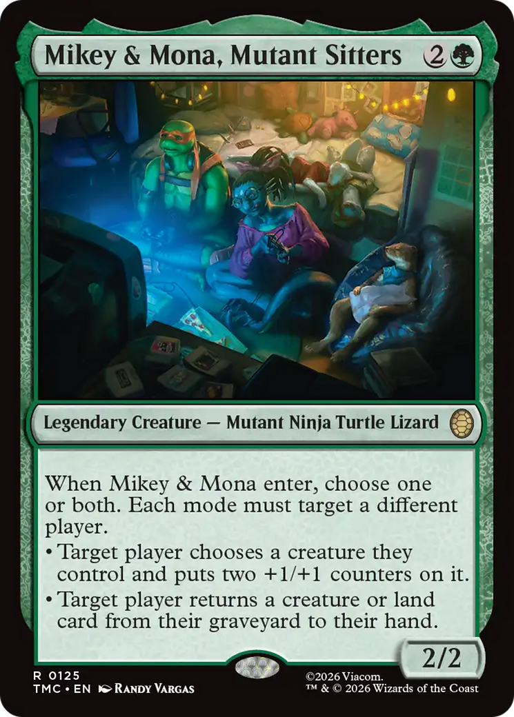 Mikey & Mona, Mutant Sitters [Teenage Mutant Ninja Turtles Commander] | Good Games Morley