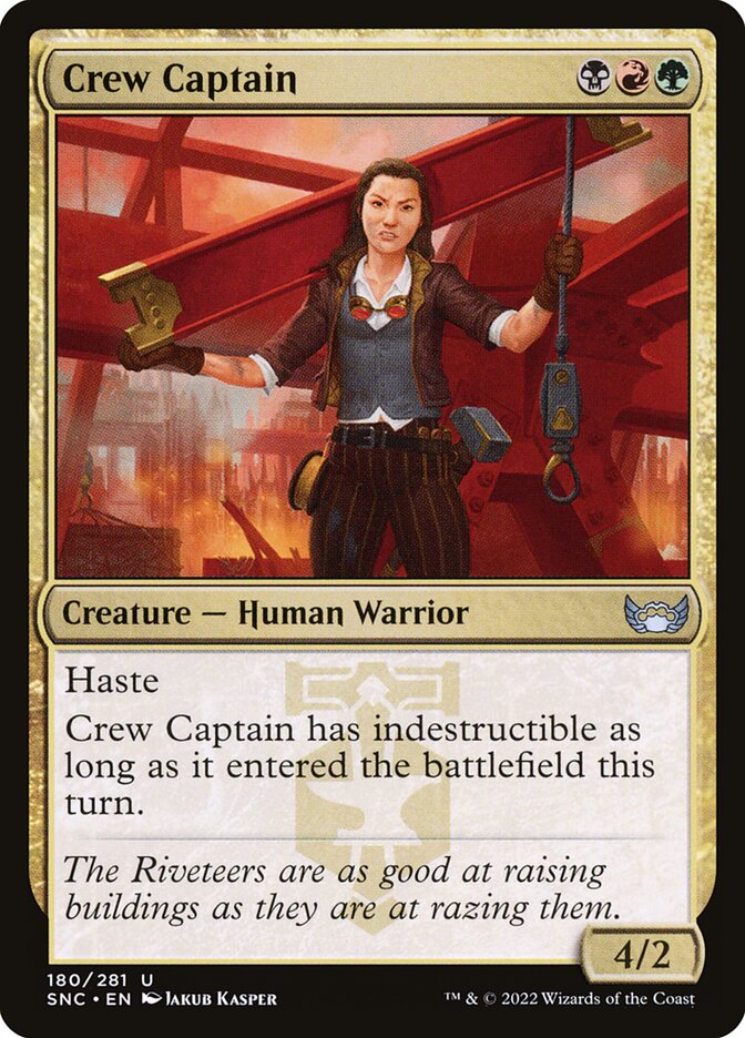 Crew Captain 180/281 (Streets of New Capenna)  - Foil | Good Games Morley