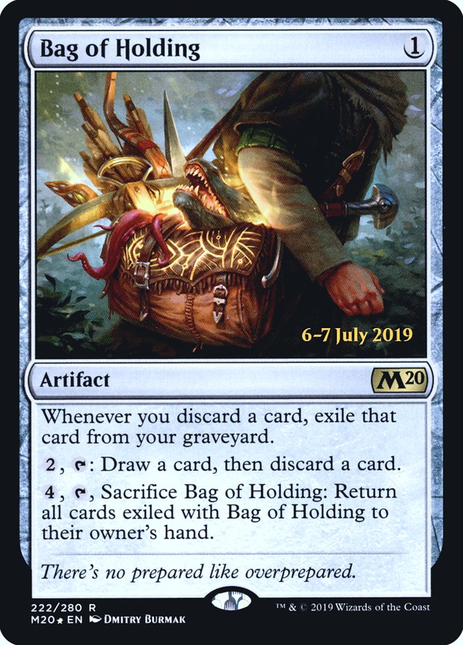 Bag of Holding [Core Set 2020 Prerelease Promos] | Good Games Morley