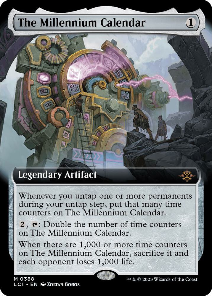 The Millennium Calendar 388/291 (The Lost Caverns of Ixalan)  - Extended Art | Good Games Morley
