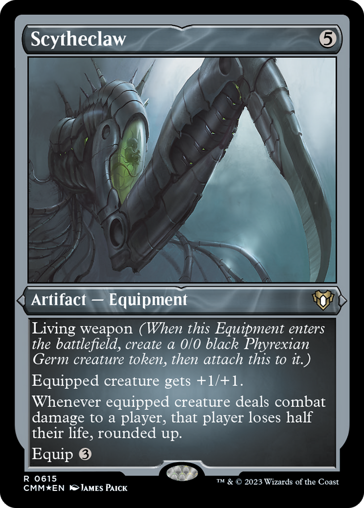 Scytheclaw (Foil Etched) [Commander Masters] | Good Games Morley