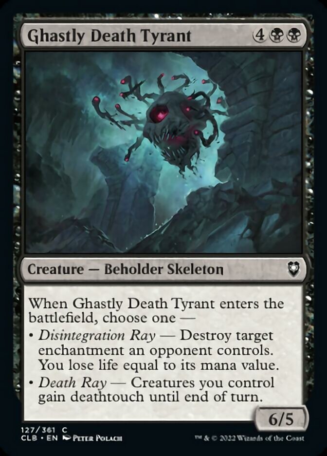Ghastly Death Tyrant [Commander Legends: Battle for Baldur's Gate] | Good Games Morley