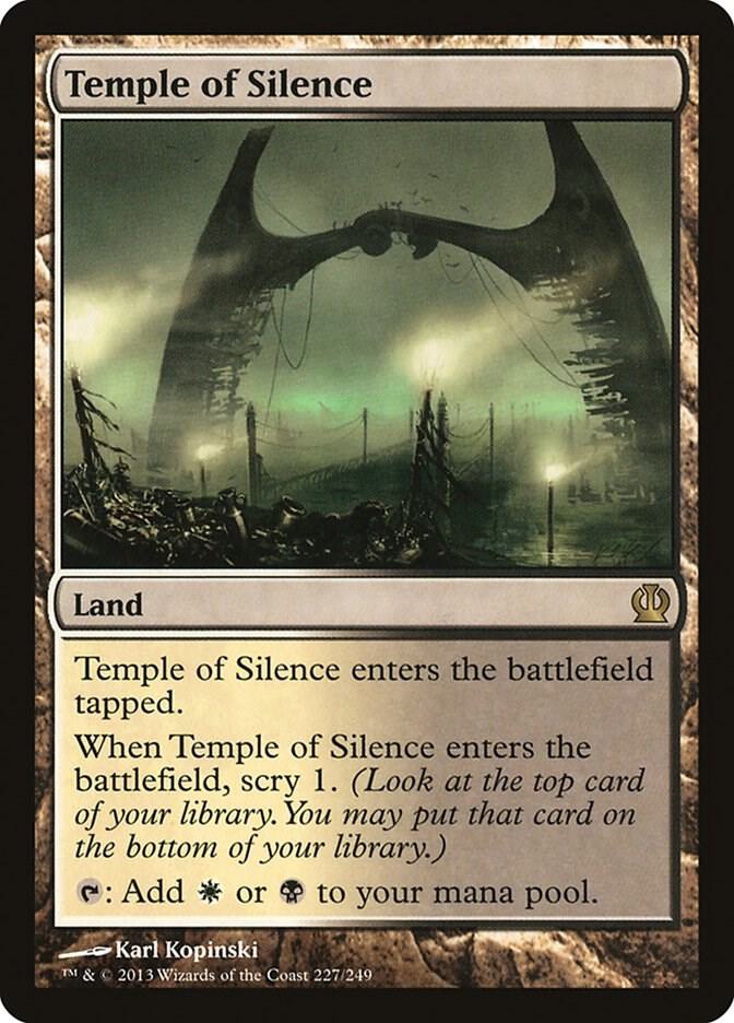 Temple of Silence 227/249 (Theros)  - Foil | Good Games Morley