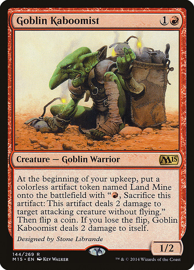 Goblin Kaboomist 144/269 (Magic 2015 (M15))  | Good Games Morley