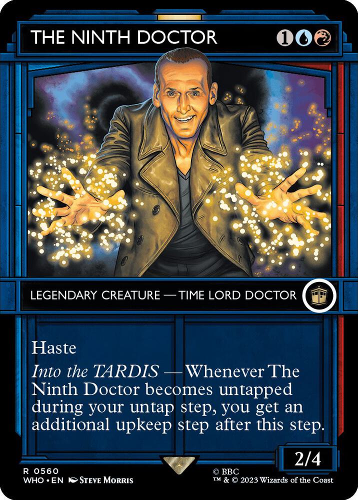 The Ninth Doctor 560/331 (Universes Beyond: Doctor Who)  - Showcase Foil | Good Games Morley