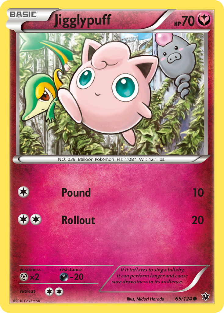 Jigglypuff (65/124) [XY: Fates Collide] | Good Games Morley