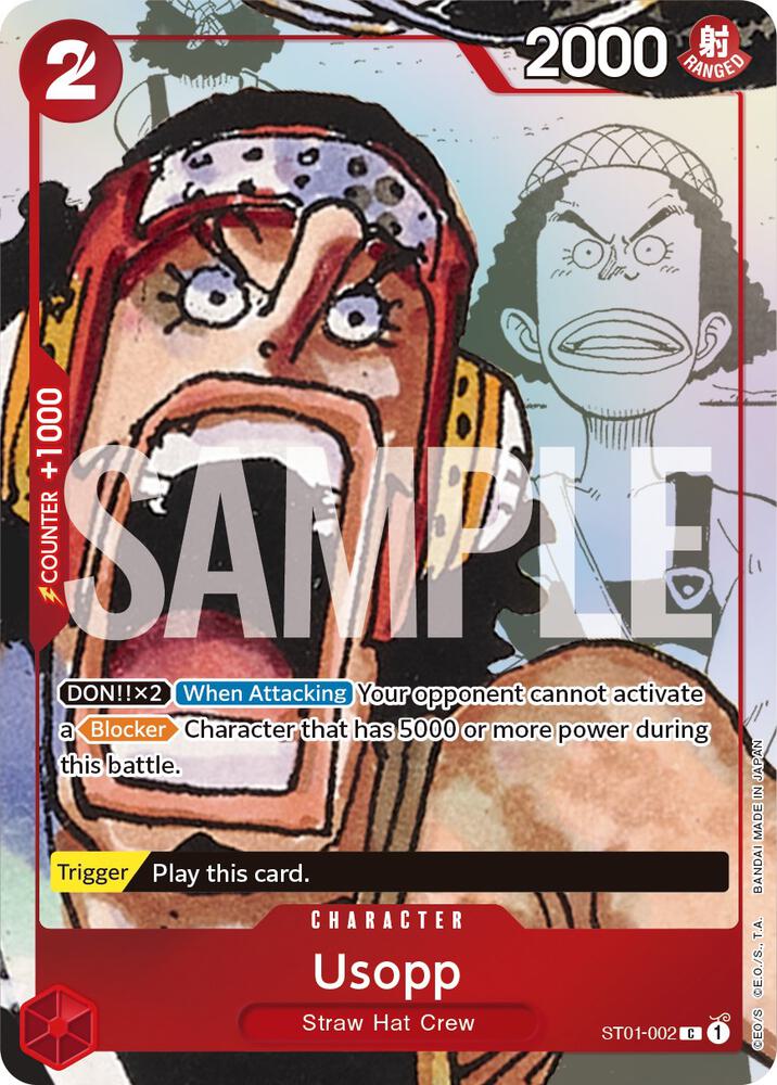 Usopp (PCC 25th) ST01-002 (One Piece Promotion Cards)  - Alternate Art Foil | Good Games Morley
