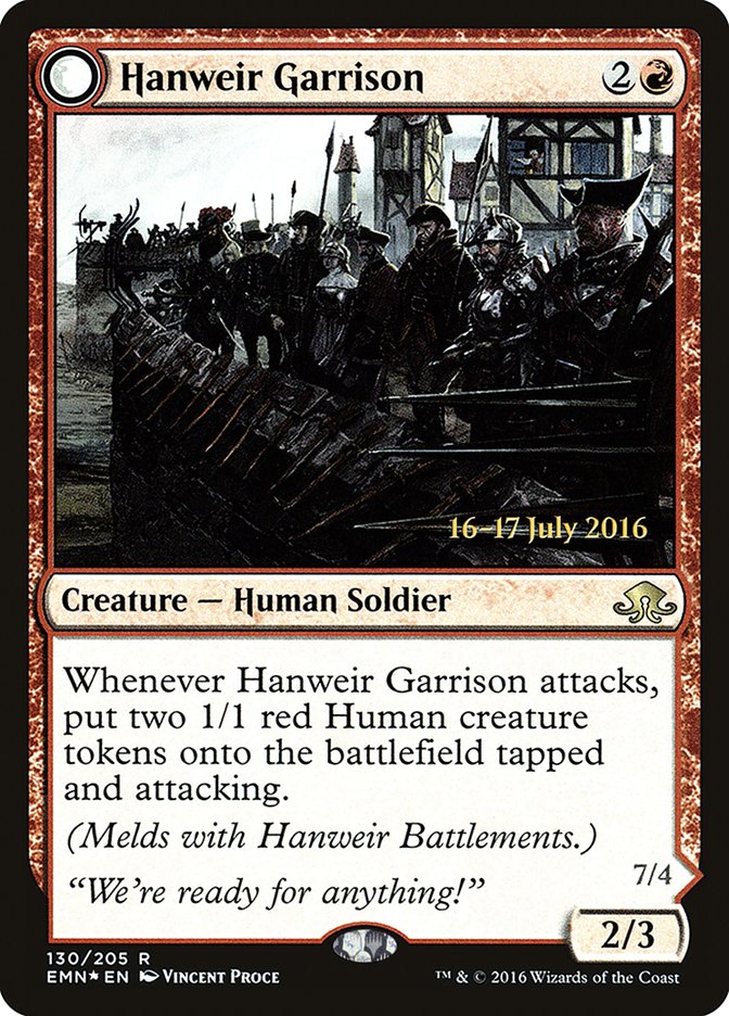 Hanweir Garrison [Eldritch Moon Prerelease Promos] | Good Games Morley