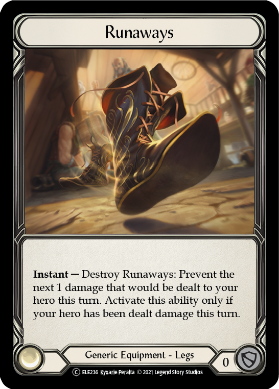 Runaways [U-ELE236] (Tales of Aria Unlimited)  Unlimited Rainbow Foil | Good Games Morley