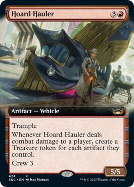 Hoard Hauler Extended Art 424/281 (Streets of New Capenna)  | Good Games Morley