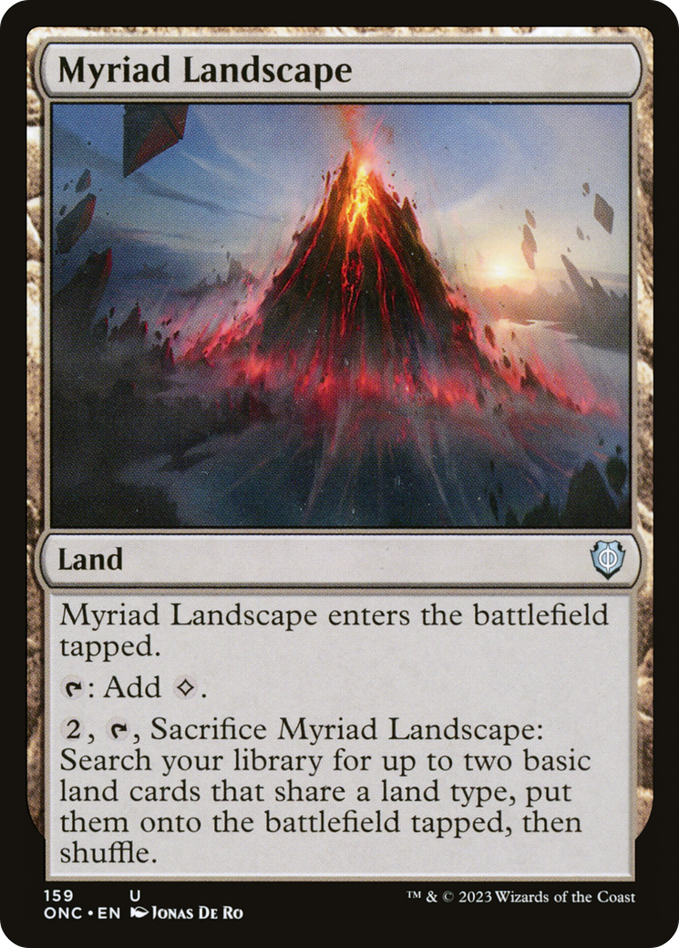 Myriad Landscape [Phyrexia: All Will Be One Commander] | Good Games Morley