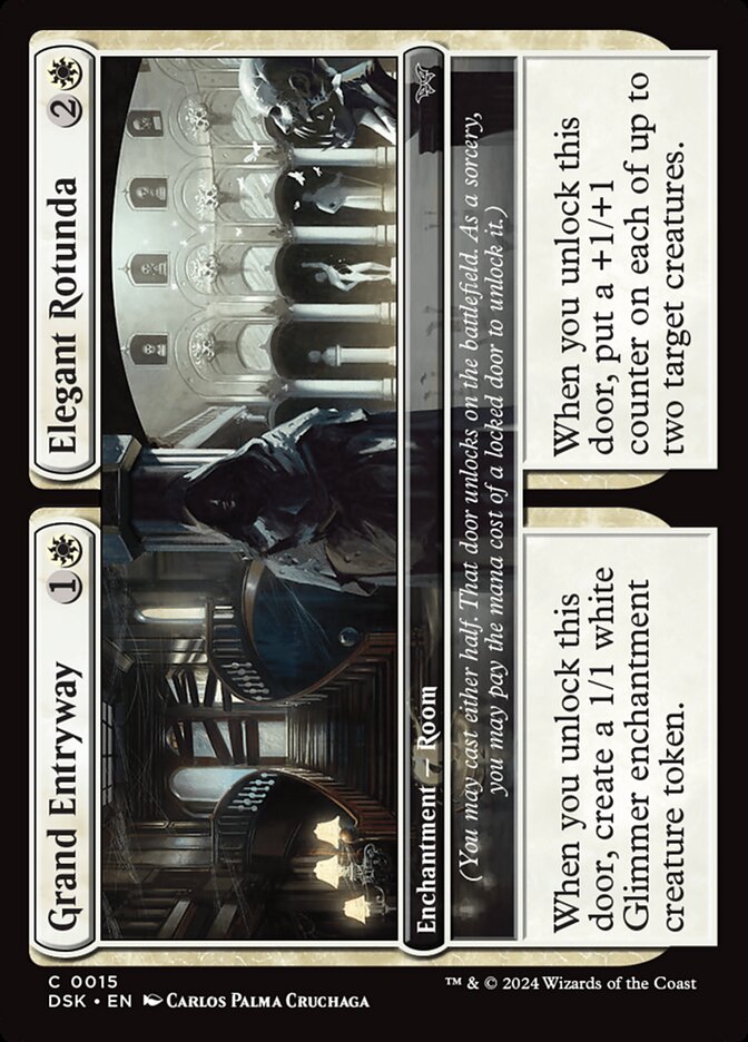Grand Entryway // Elegant Rotunda 15 (Duskmourn: House of Horror)  - Foil | Good Games Morley