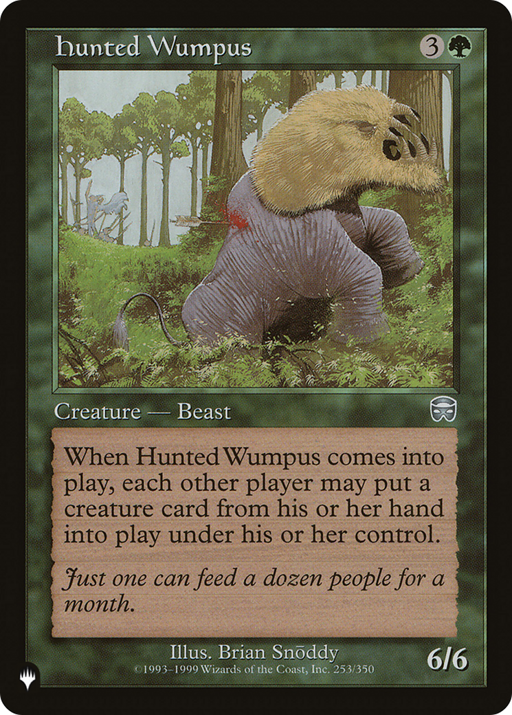 Hunted Wumpus [The List] | Good Games Morley