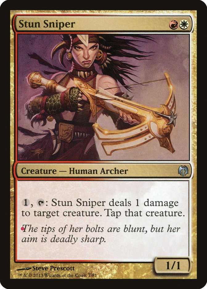 Stun Sniper [Duel Decks: Heroes vs. Monsters] | Good Games Morley