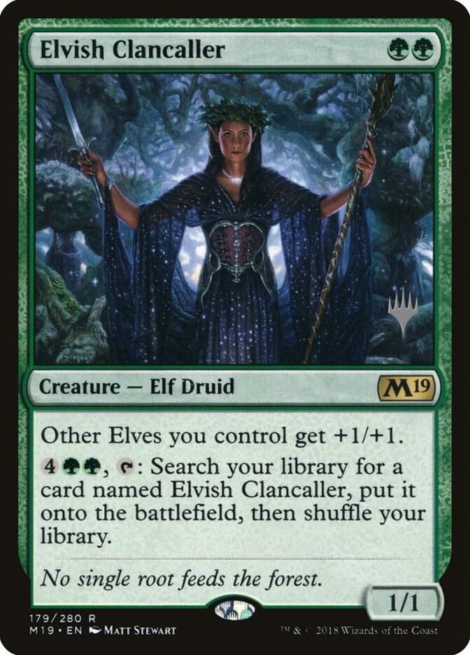 Elvish Clancaller 179p/95 (Promo Pack: Core Set 2020)  | Good Games Morley
