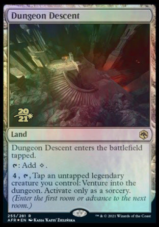 Dungeon Descent [Dungeons & Dragons: Adventures in the Forgotten Realms Prerelease Promos] | Good Games Morley