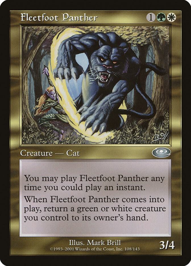 Fleetfoot Panther 108/143 (Planeshift)  | Good Games Morley