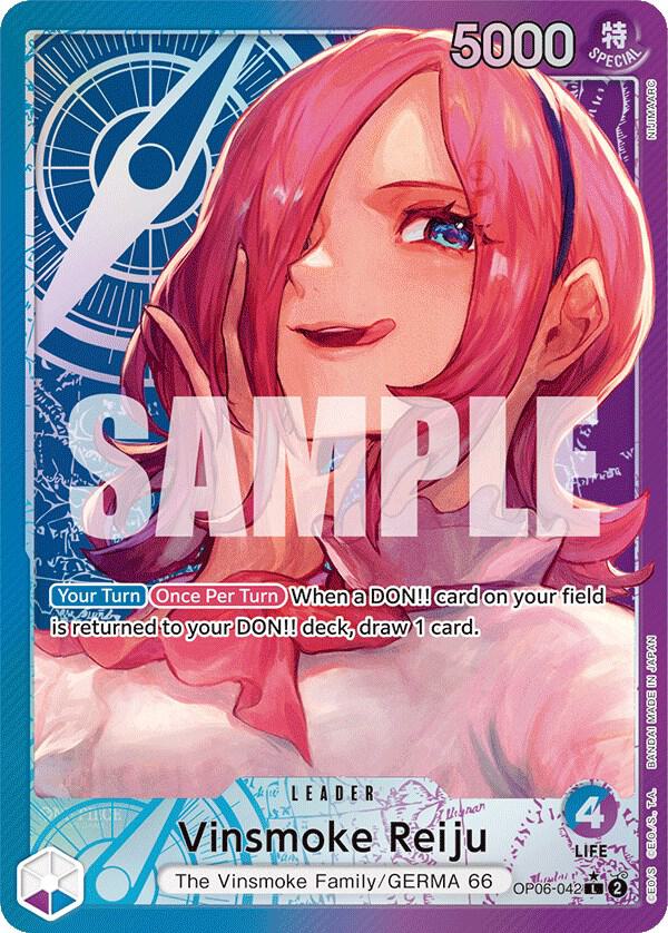 Vinsmoke Reiju OP06-042 (Wings of the Captain)  - Alternate Art Foil | Good Games Morley