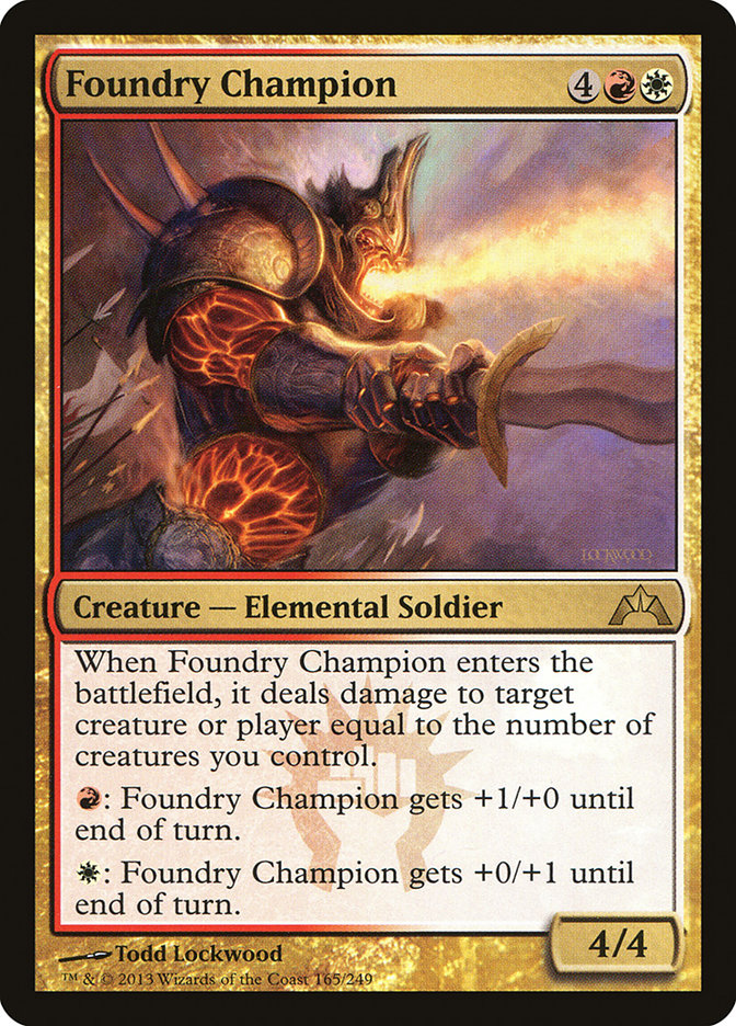 Foundry Champion 165/249 (Gatecrash)  - Foil | Good Games Morley