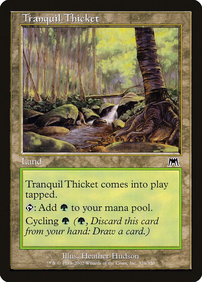 Tranquil Thicket 326/350 (Onslaught)  - Foil | Good Games Morley