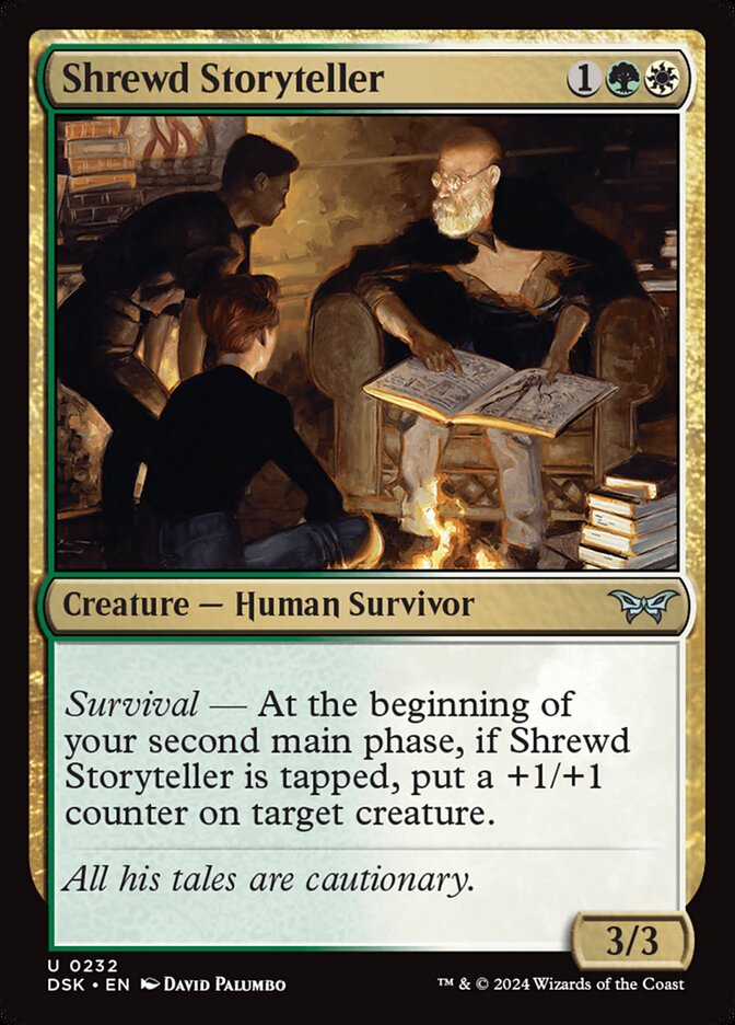 Shrewd Storyteller 232/286 (Duskmourn: House of Horror)  - Foil | Good Games Morley