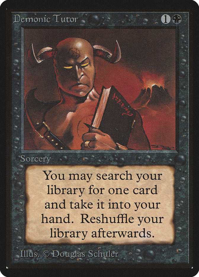 Demonic Tutor [Beta Edition] | Good Games Morley