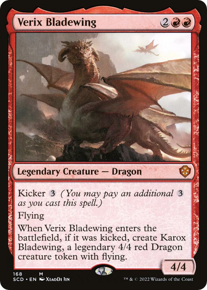 Verix Bladewing 168/352 (Starter Commander Decks)  | Good Games Morley