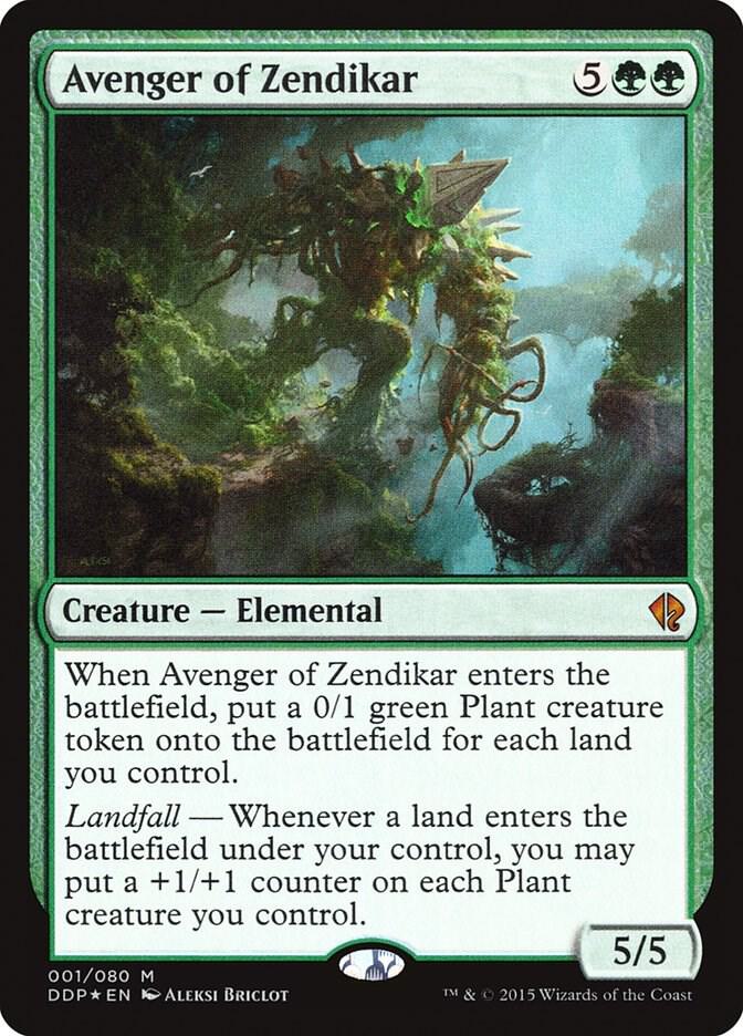 Avenger of Zendikar 1/80 (Duel Decks: Zendikar vs. Eldrazi)  - Foil | Good Games Morley