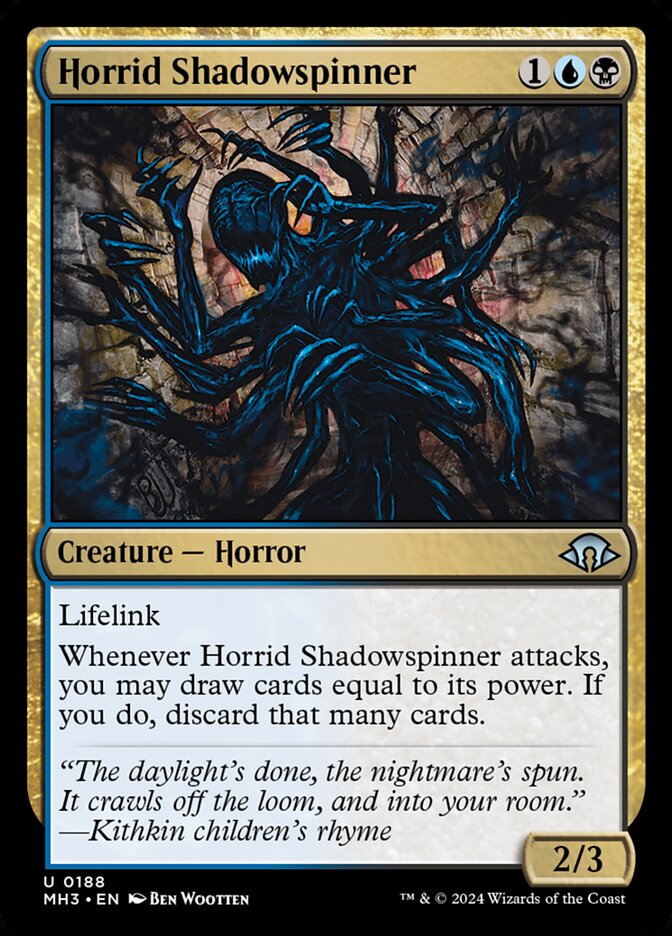 Horrid Shadowspinner 188/319 (Modern Horizons 3)  | Good Games Morley