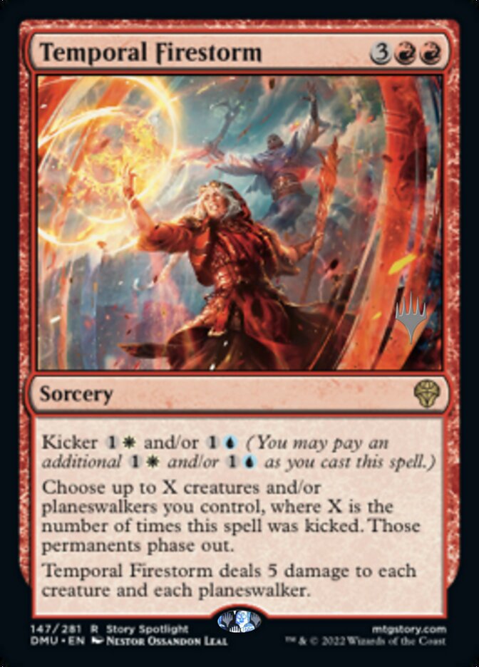 Temporal Firestorm (Promo Pack) [Dominaria United Promos] | Good Games Morley