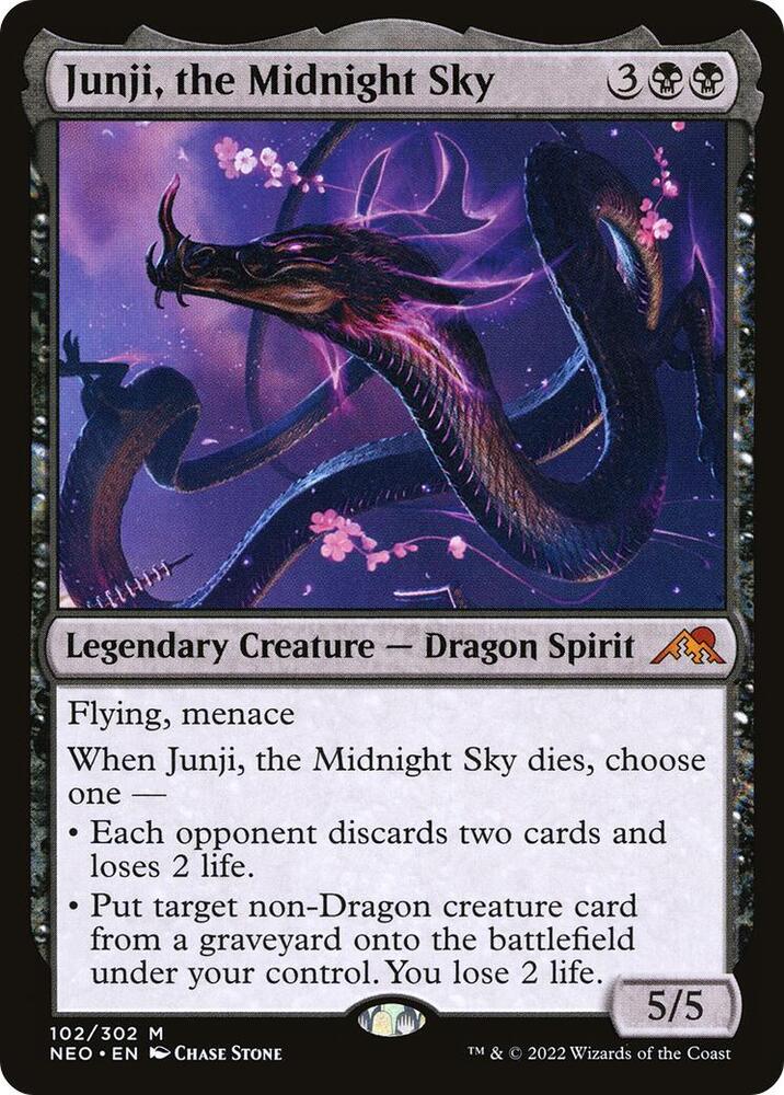 Junji, the Midnight Sky 102 (Kamigawa: Neon Dynasty)  | Good Games Morley